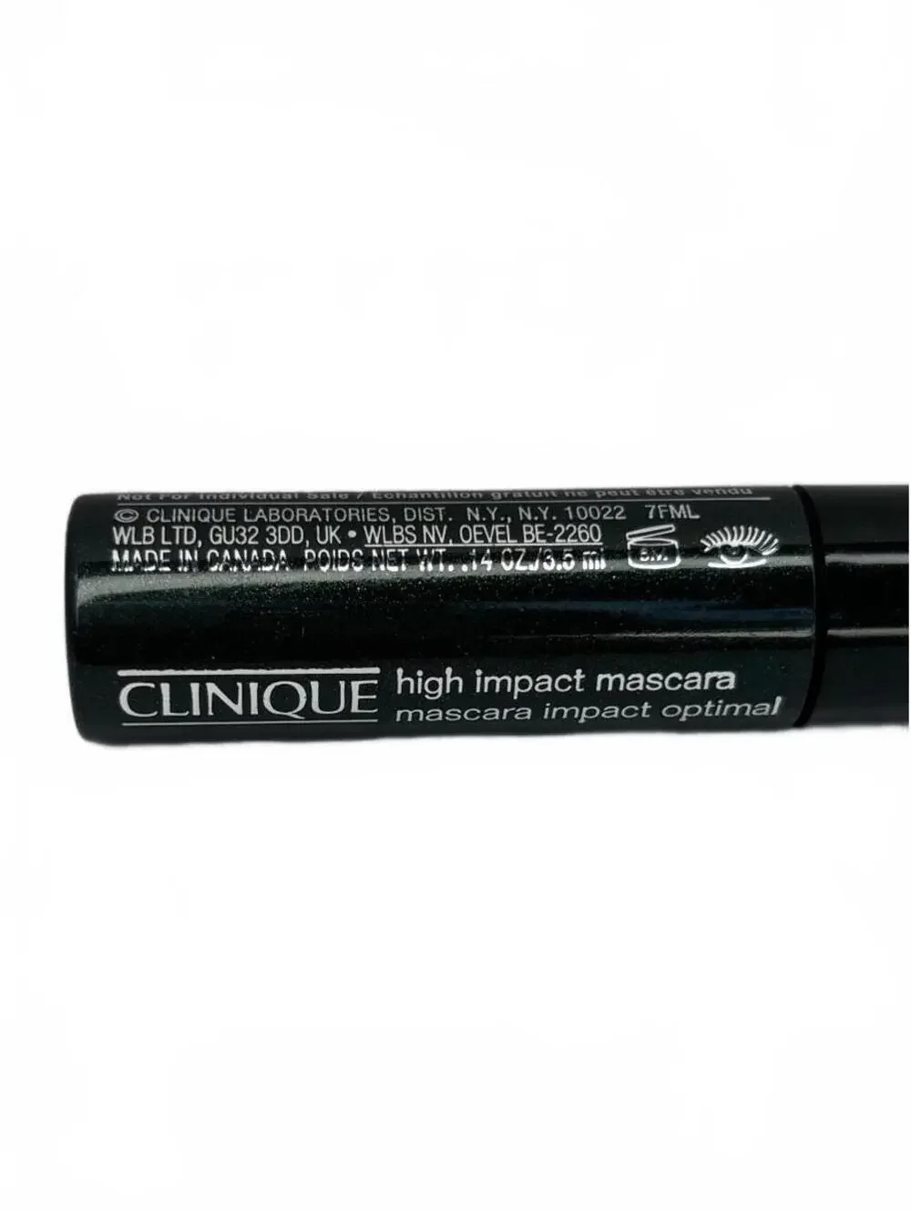 Clinique High Impact Black Volumizing Mascara E53 3.5ml Mini Travel Size